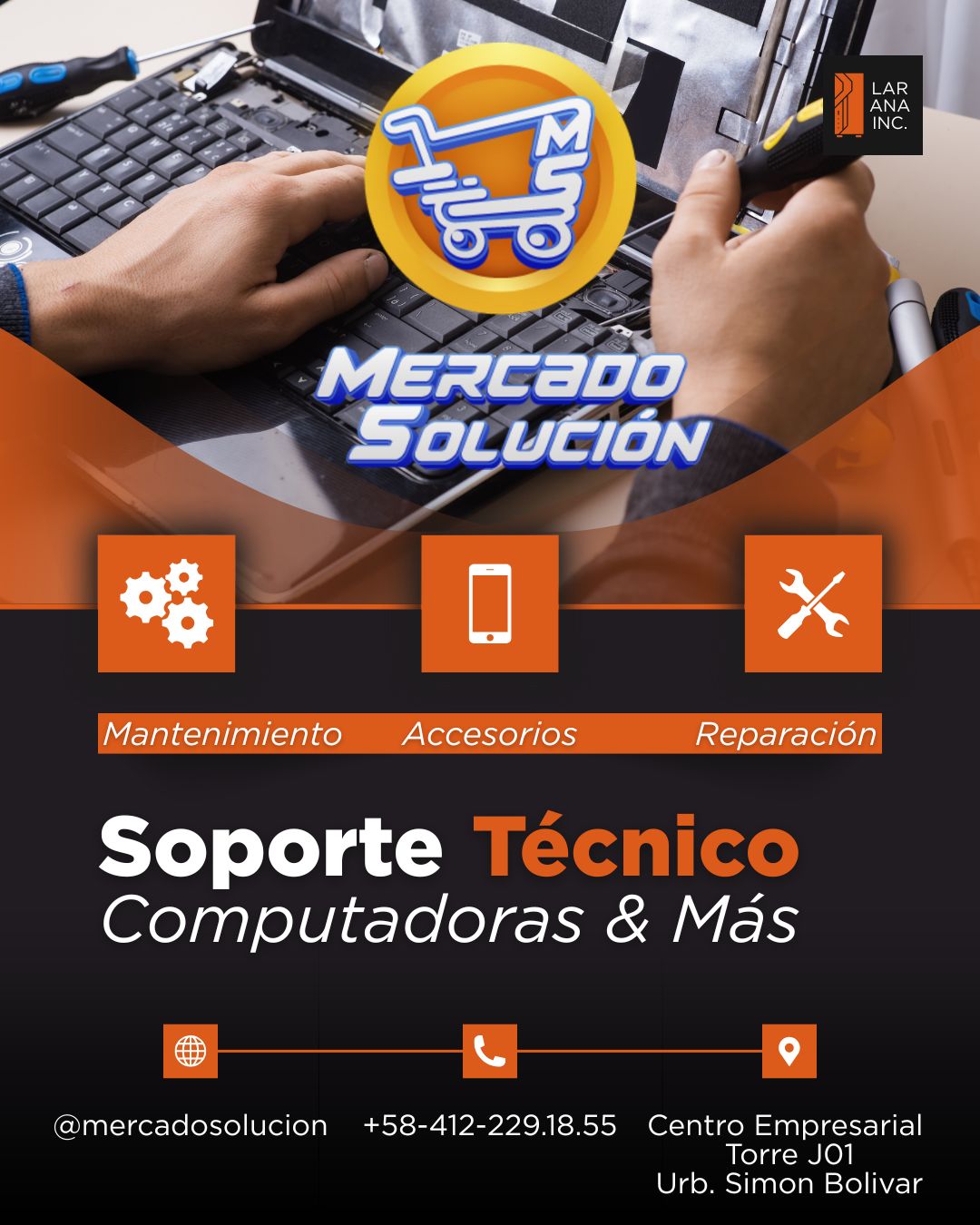 Servicio – Asistencia Técnica Servidores, Computadoras, Laptops & Más